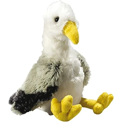 Image of Duckshop I Stuffed Toy Plush Cuddly Jonathan Seagull Gift Christmas Santa Claus