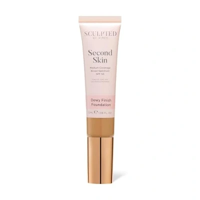 Image of Second Skin Dewy Liquid Mineral Foundation from Sculpted by Aimee (Tan Plus 5.5) 32ml Cruelty Free, Vegan Face for Medium Coverage with SPF 50