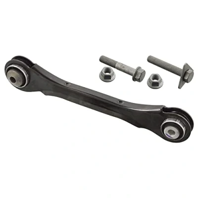 Image of 33326792543, 33326792543S1 Suspension Arm FEBI BILSTEIN 103735 BMTS Turbo NEW with bearings Upper, Rear Axle Left, Control Sheet Steel