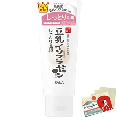 Image of Nameraka Honpo Sana Soy Milk Isoflavone Cleansing Face Wash NC 150g Moist