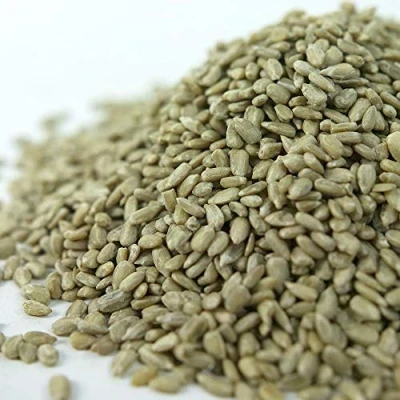 Image of SQUAWK Sunflower Hearts Wild Bird Food Finest Bakery Grade Garden Seed Mix Husk Free and Dehulled No Mess Seeds Nutritious, Natural Healthy Feed Mixture Balanced Vitamin Recipe (5KG)
