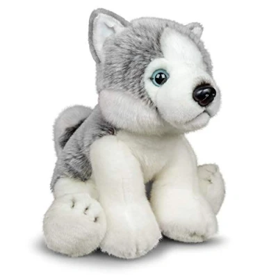 Image of Animigos World of Nature 28cm Plush Husky Soft Toy