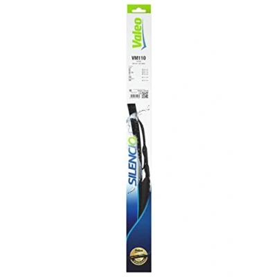 Image of 6423F4, 6423F5 Wiper blade VALEO SILENCIO CONVENTIONAL SINGLE 574193 550mm Front Standard with spoiler for left hand/right hand drive vehicles 22Inch