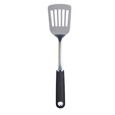 Image of MasterClass Soft Grip Stainless Steel Slotted Turner