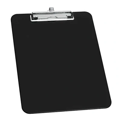 Image of Wedo 576601 A4 Clipboard in with Pen Holder Black