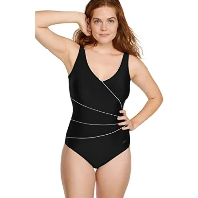 Image of Naturana Classic Corsage Swimsuit 1449, 043, 40D