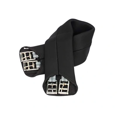 Image of Rhinegold Neoprene Dressage Girth Black, 26&#039;&#039;