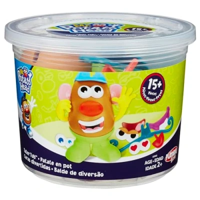 Image of Mr. Potato Head A2443 Playskool Mr.Potato Tater Tub Set, Bath Toys, Orange, Basic