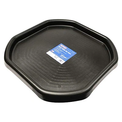 Image of Faithfull FAISPOTMINI Builders Mortar Mixing Spot Board 70 cm x cm, Black
