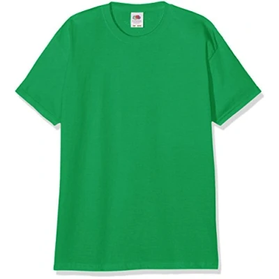 Image of Fruit of the Loom Boys&#039; Valueweight T Kids Shirt, Green (Kelly 518), 6 Years