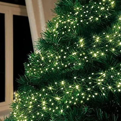 Image of Christmas 360 Connectable Diamond Cluster Lights Indoor or Outdoor Warm White 4617