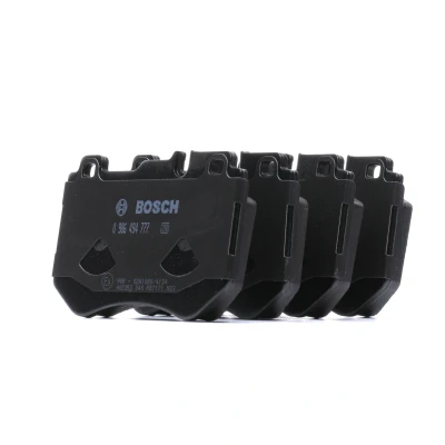 Image of 0084201720, A0084201720 Brake pad set BOSCH 0 986 494 777 Low Metallic MERCEDES BENZ: C Class Saloon, T modell, Coupe