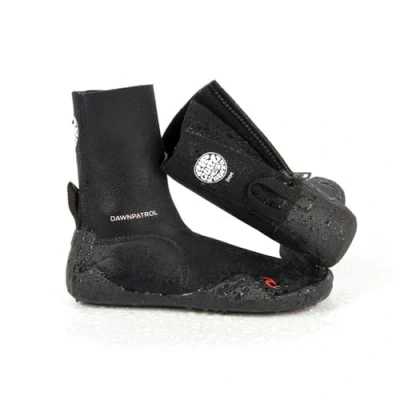 Image of RIP CURL Junior Dawn Patrol 3mm Round Toe Wetsuit Boots Boot Black Unisex