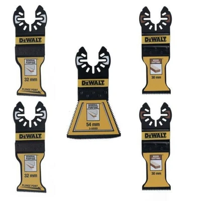Image of DT20777 QZ Mixed Multitool Blade Set, 5 Piece DEWDT20777QZ Dewalt