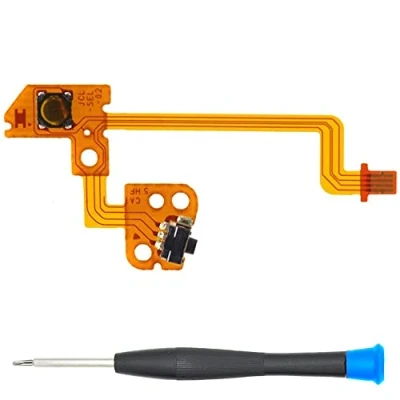 Image of MMOBIEL L Button Key Ribbon Flex Cable Compatible with Nintendo Switch joy Con Controller Incl. Y Screwdriver