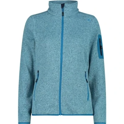 Image of CMP Damen Damenjacke aus Knit Tech 3h14746 Fleecejacke, Anis Jade B.Blue, D44