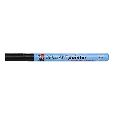Image of Marabu Brilliant Painter Pen (1 2mm Tip) 073 Black MR012131073