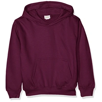 Image of AWDis Boy&#039;s Kids Hoodie, Purple (Plum), X Small