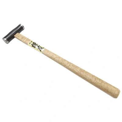 Image of SUMARU115 Asahi 115g Japanese Maru Genou Hammer for Wood Carving