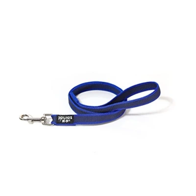 Image of Color &amp; Gray Super Grip Leash with Handle, 20 mm x 1,2 m, Blue