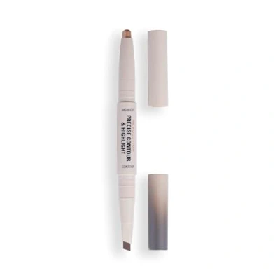 Image of Revolution Beauty, Precise Contour &amp; Highlight Stick, All In One Face Makeup Product, Highly Blendable with Matte Finish, Vegan Cruelty Free, Light