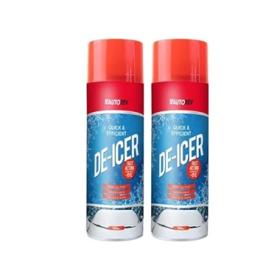 Image of ZYBUX TETROSYL EUROPE De icer Spray 2x 500ml For Car Windscreen Fast Acting Melts Ice and Frost Quickly Windows/Mirrors Operates at 15c Prevents Re Freezing