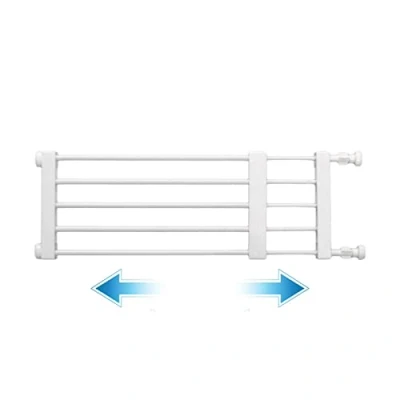 Image of Gates For Dogs Indoor, Short Dog Gate, Pet Safety Easy Installation Low Retractable Gate Puppies And Pets, Wide Child