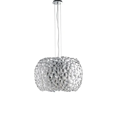 Image of DIONISO 5 Light Pendant Ceiling Chrome 65x40.5cm