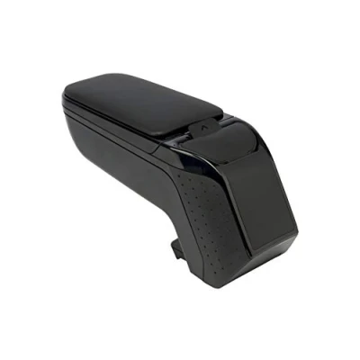Image of rati Armrest Specific Black Armster 2 for Ford Fiesta (2017 ) With Storage Compartment and Fold Away