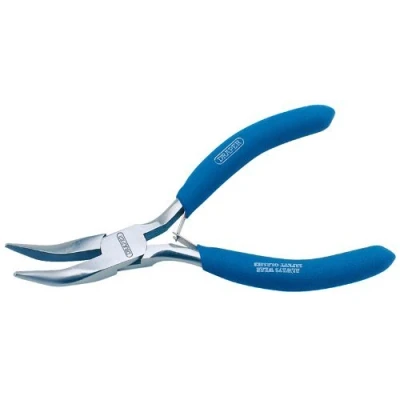 Image of Draper 60742 Carbon Steel Bent Nose Plier, 125mm