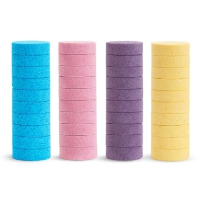 Image of Munchkin Colour Buddies Moisturising Bath Bombs for children, Includes 40 x Colourful