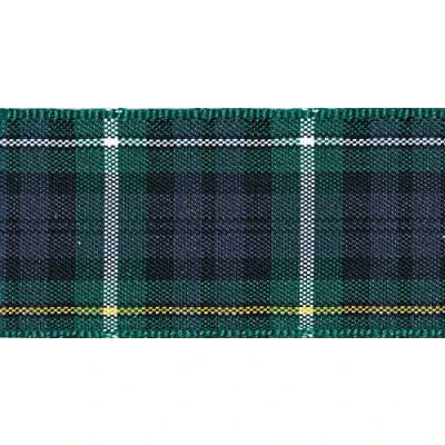 Image of Berisfords Tartan Ribbon 17 Traditional Designs for Home, Gifts, Fashion and Crafts Campbell 7mm Wide x 1 Metre