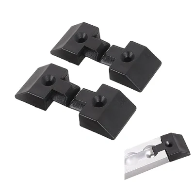 Image of Oldbones L Track End Caps,L Caps,Motorcycle Tie Down Rail Recessed Caps for transport Round(4PCS)