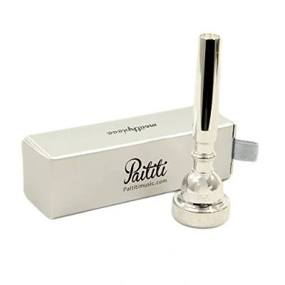 Image of Paititi Silver Plated 1C Bb Trumpet Mouthpiece