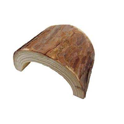 Image of Komodo Wooden Hide Small,Brown