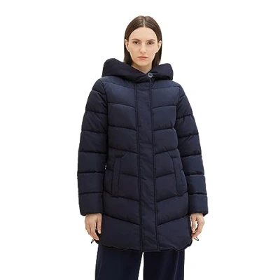Image of TOM TAILOR Women&#039;s 1039907 Jacket, 10668 Sky Captain Blue, XXL