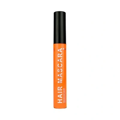 Image of uv neon hair mascara Orange, reactive wash out temporary colour with wand applicator