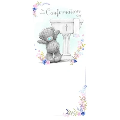 Image of Me to You Tatty Teddy Confirmation Day Card Official Collection