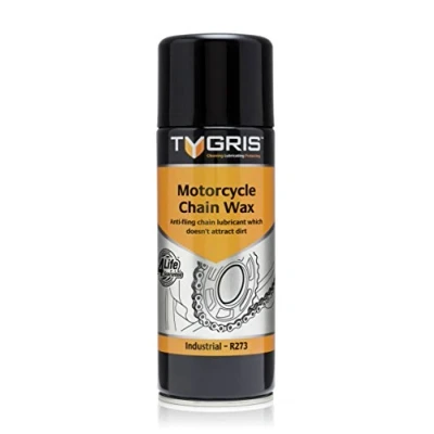 Image of Tygris Motorcycle Wax Chain Lube Long Lasting Protection Against Corrosion and Wear R273