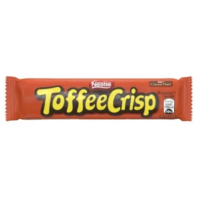 Image of Nestle Toffee Crisp Chocolate Bars 38g (24 Pack)