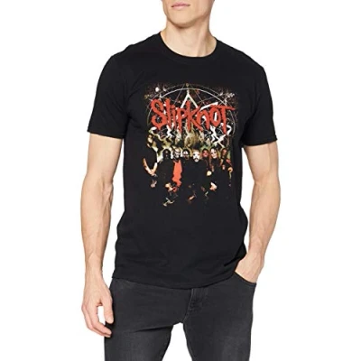 Image of Slipknot Men&#039;s Waves Short Sleeve T Shirt, Black, Medium