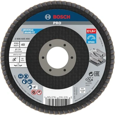 Image of Bosch 2608605450 Flap Disc