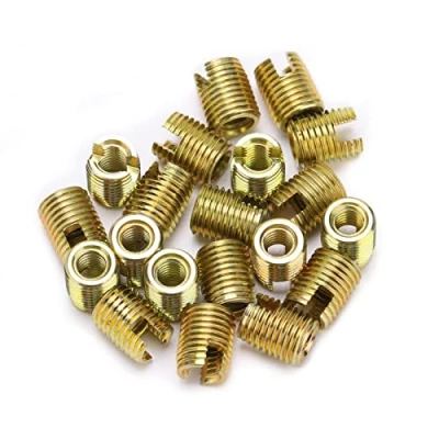 Image of 20Pcs Self Tapping Thread Insert Screws Bushing Repairing Insert(M12*1.75 Outer M16*1.5)