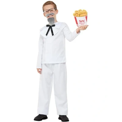 Image of Smiffys Out of Space Astronaut Costume, White Jumpsuit, Hat, Gloves &amp; Boot Covers, Boys Fancy Dress, Child Dress Up Costumes