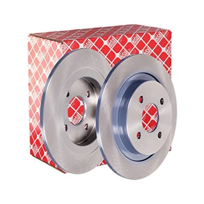 Image of 4324591, 4411312 Brake disc FEBI BILSTEIN 43938 Rear Axle 280mm 10,2mm 4 Hole 108mm solid Coated FORD: Focus Mk1 Hatchback, Estate
