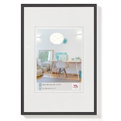 Image of walther Design Picture Frame Black 20 x 30 cm 3 Pack, New Lifestyle Plastic KV030B3