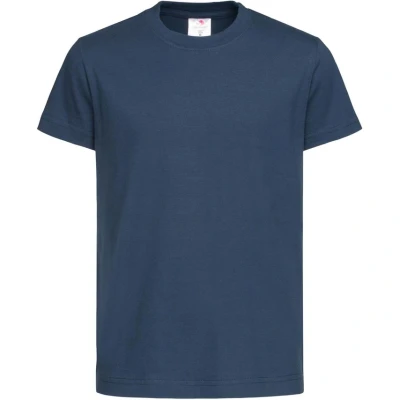 Image of Stedman Apparel Boys&#039; Classic T/ST2200 T Shirt, Navy Blue, 11 Years (Size:Large)