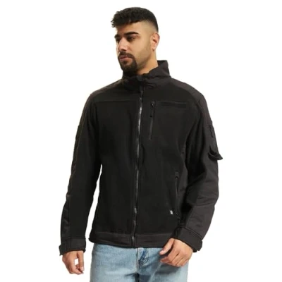 Image of Brandit Fleece jacket, Men&#039;s, Size: Small, Black