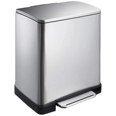 Image of EKO Pedal Bin Stainless Steel Matte 20 Litre