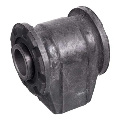 Image of 4865501030, 4865512010, 4865512060, 4865512070 Arm Bushes FEBI BILSTEIN 42927 Front Axle Left, Lower, Front, Right Rubber Metal Mount